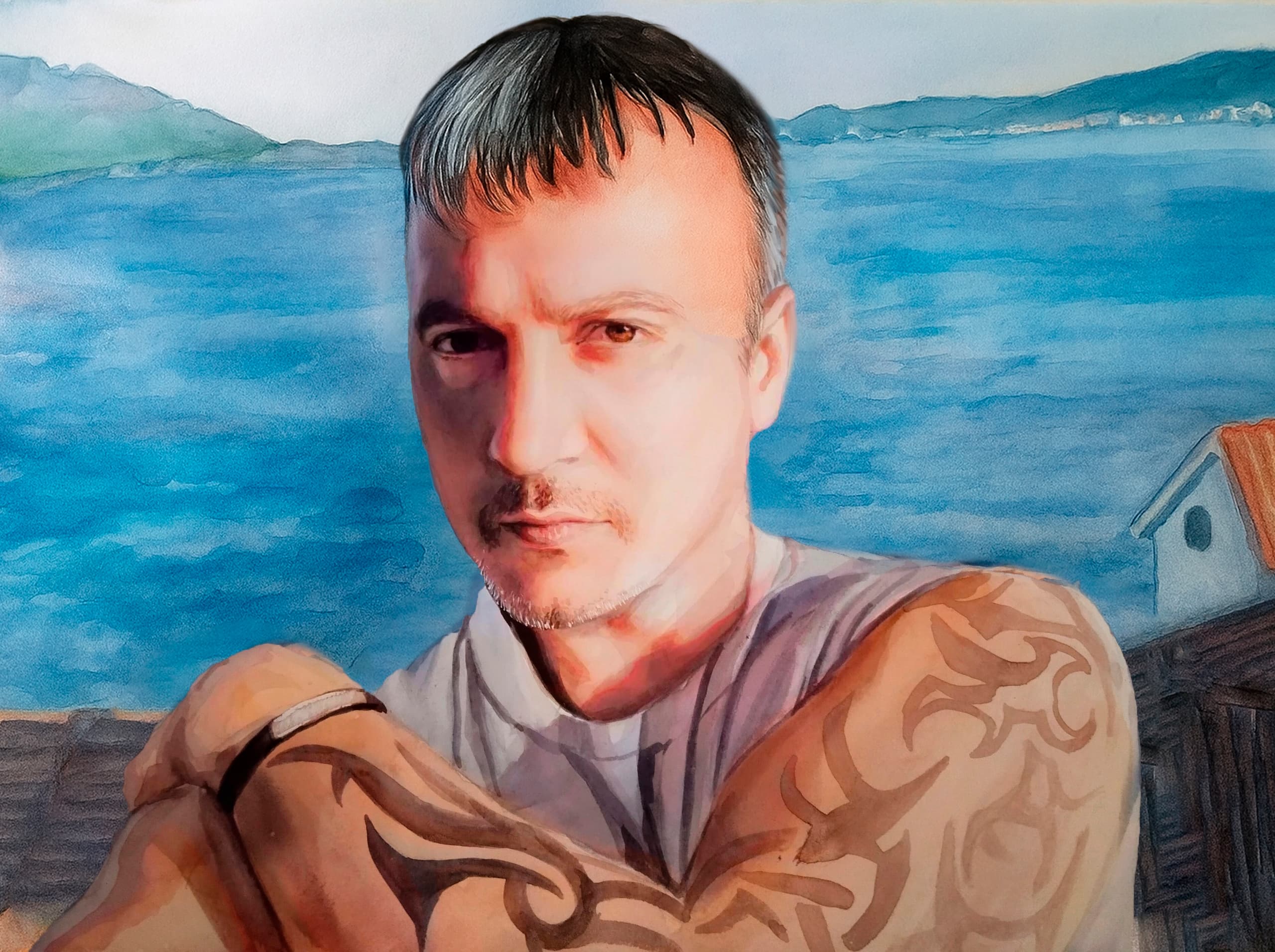 Акварельная работа 8